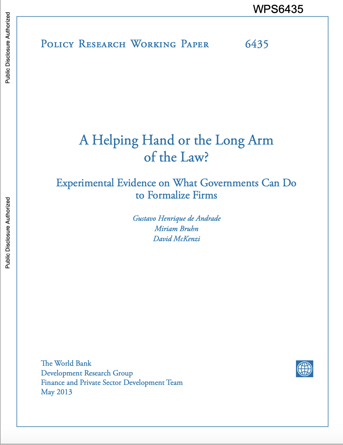 A Helping Hand Or The Long Arm  Of The Law?